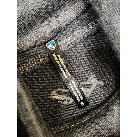 Kuhl Women's Lea Sweater Dress Long Sleeve Cowl Neck Pockets Gray Size Small - Picture 3 of 7